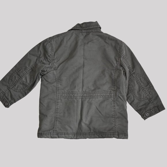 1989 Place Khaki Green Utility Jacket 4T - Picture 7 of 9